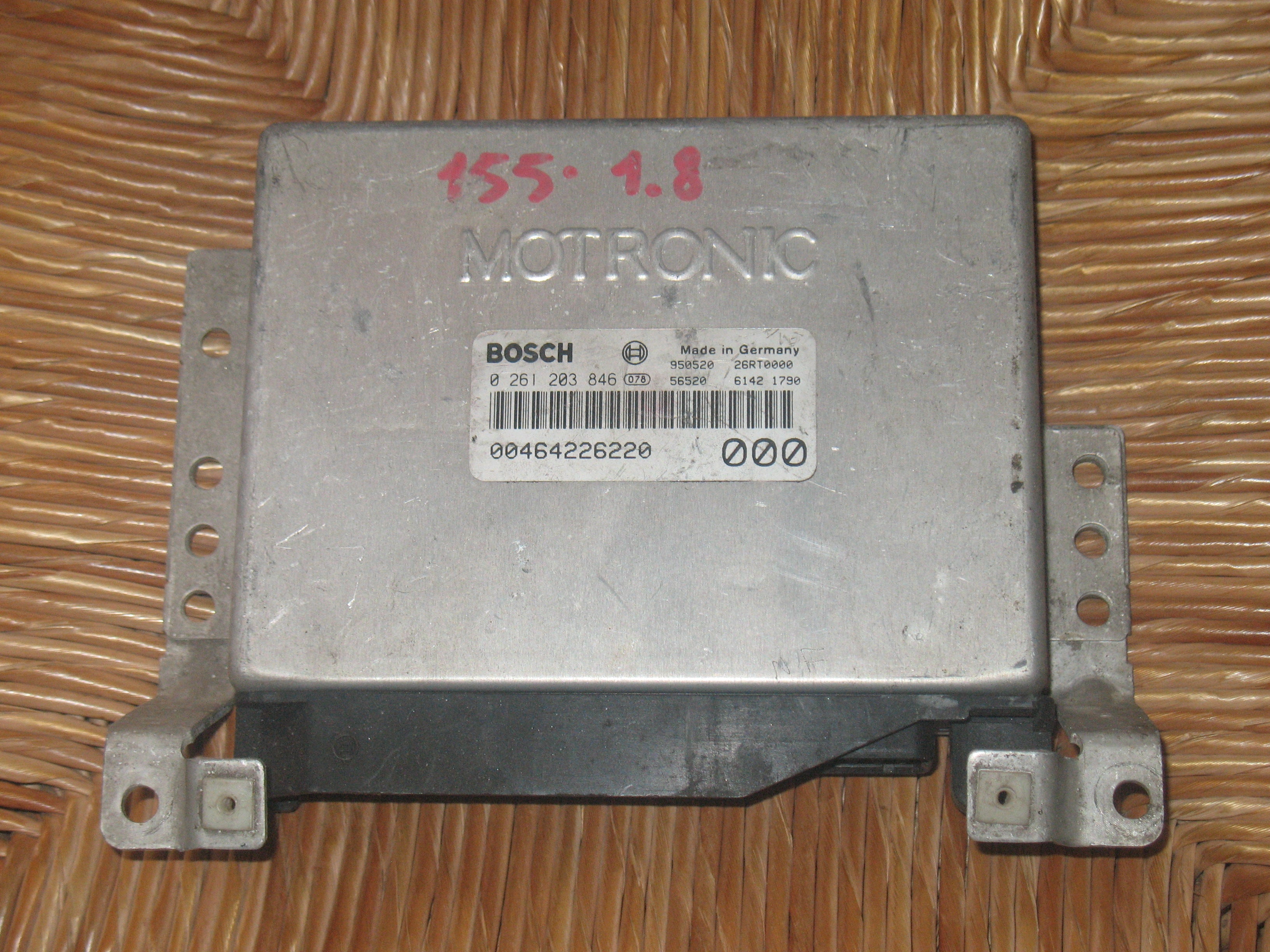 ecu ALFA ROMEO 0261203846 00464226220 0261203846 00464226220 M 1.7