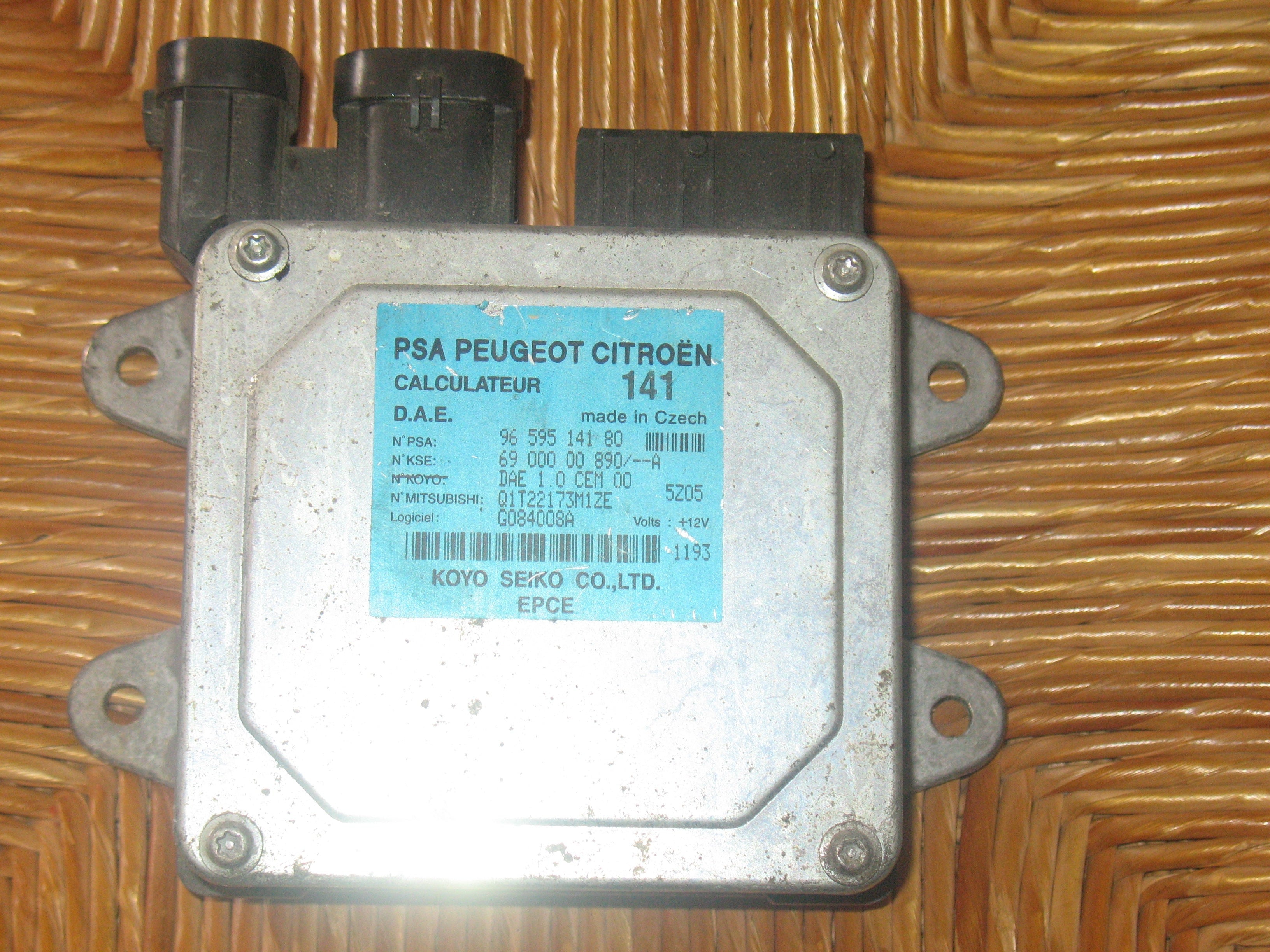 Ecu sterzo CITROEN PEUGEOT 9659514180 6900000890 MITSUBISHI