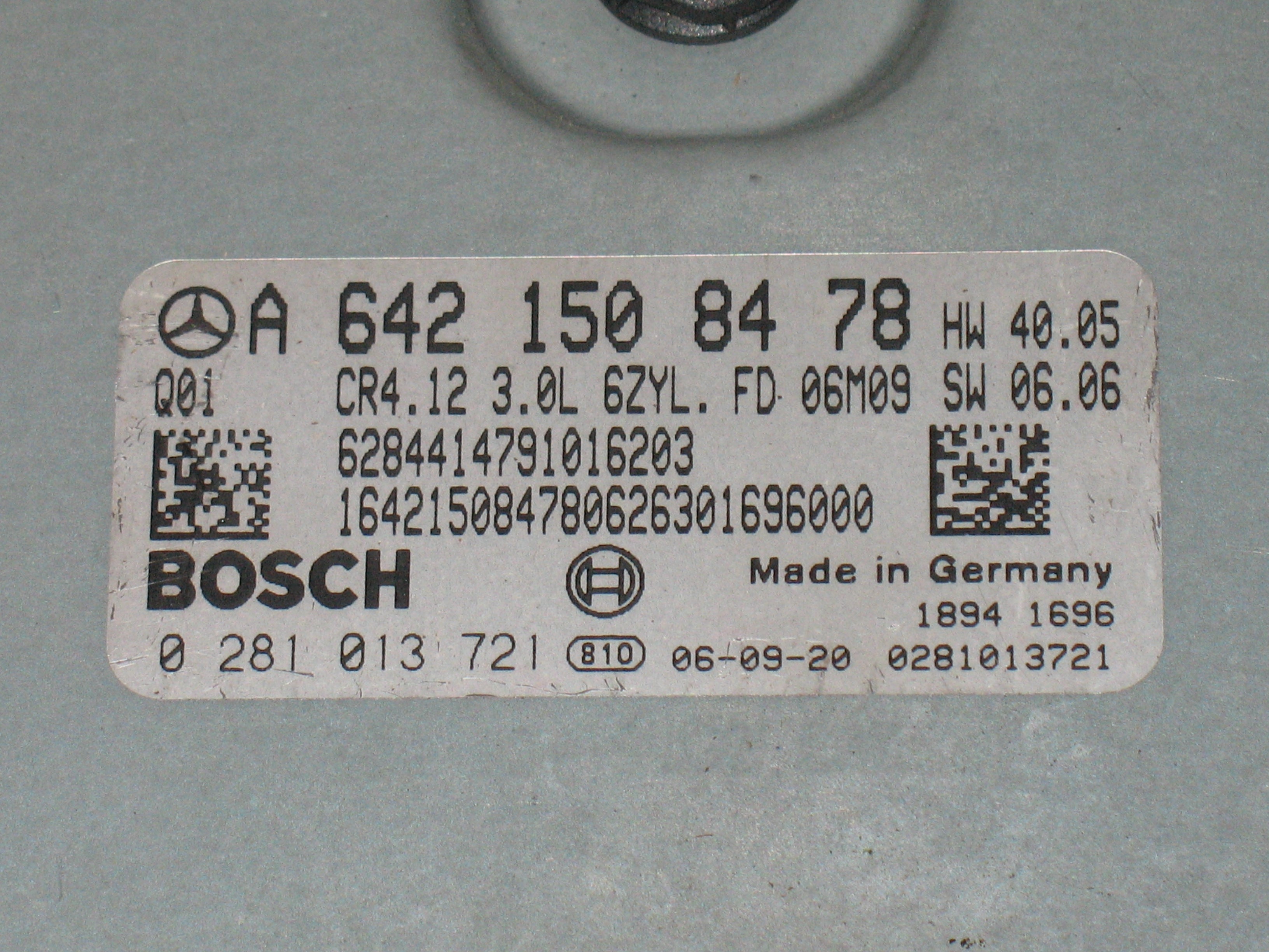 CENTRALINA MOTORE ECU Mercedes-Benz Classe E (W211) A6421508478 0281013721