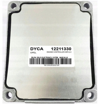 OPEL ECU ASTRA 1.6 16V Z16XEP 12211330 DUHB, HSFI-2.4