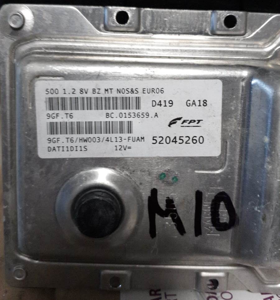 Fiat 500 1.2 8v BZ 52045260 FPT 9GF.T6 / HW003 4E04 BC.0116757.G