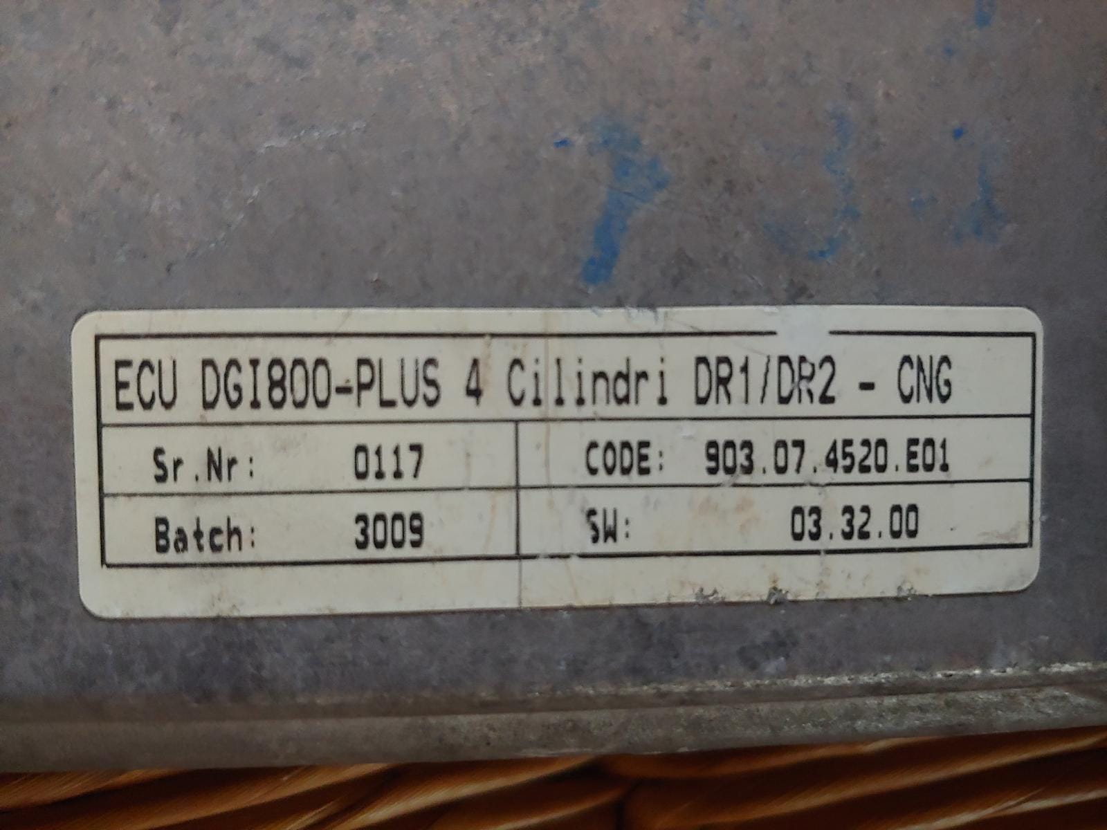 Centralina ECU gas DGI800-PLUS 4 Cilindri, GPL Dr5 _2000-LPG