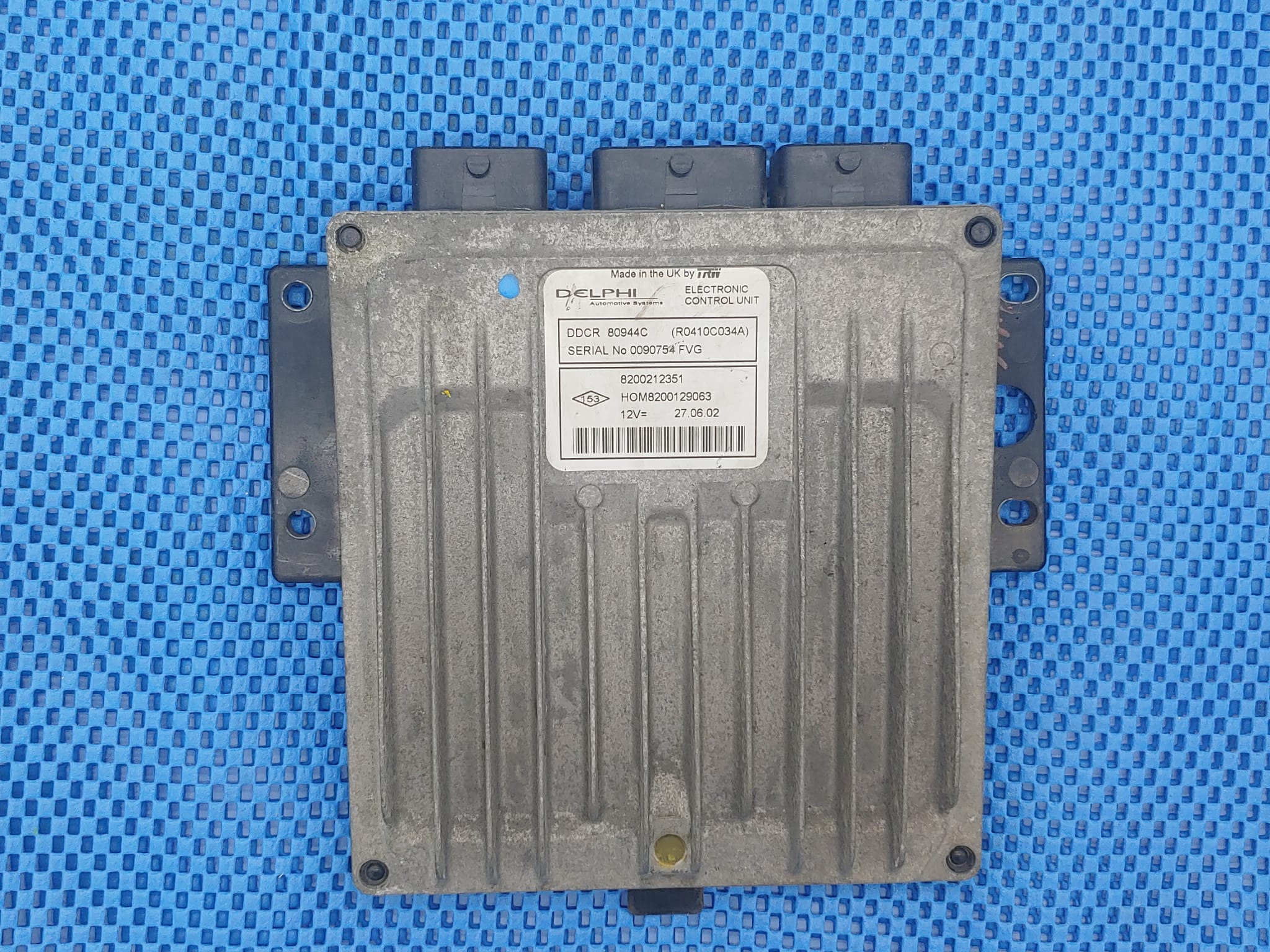 ECU RENAULT CLIO 1.5 DCI 80944C R0410C034A 8200212351 8200129063