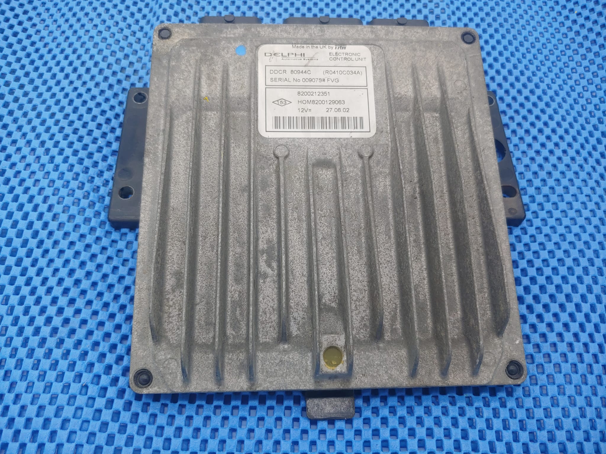 ECU RENAULT CLIO 1.5 DCI 80944C R0410C034A 8200212351 8200129063