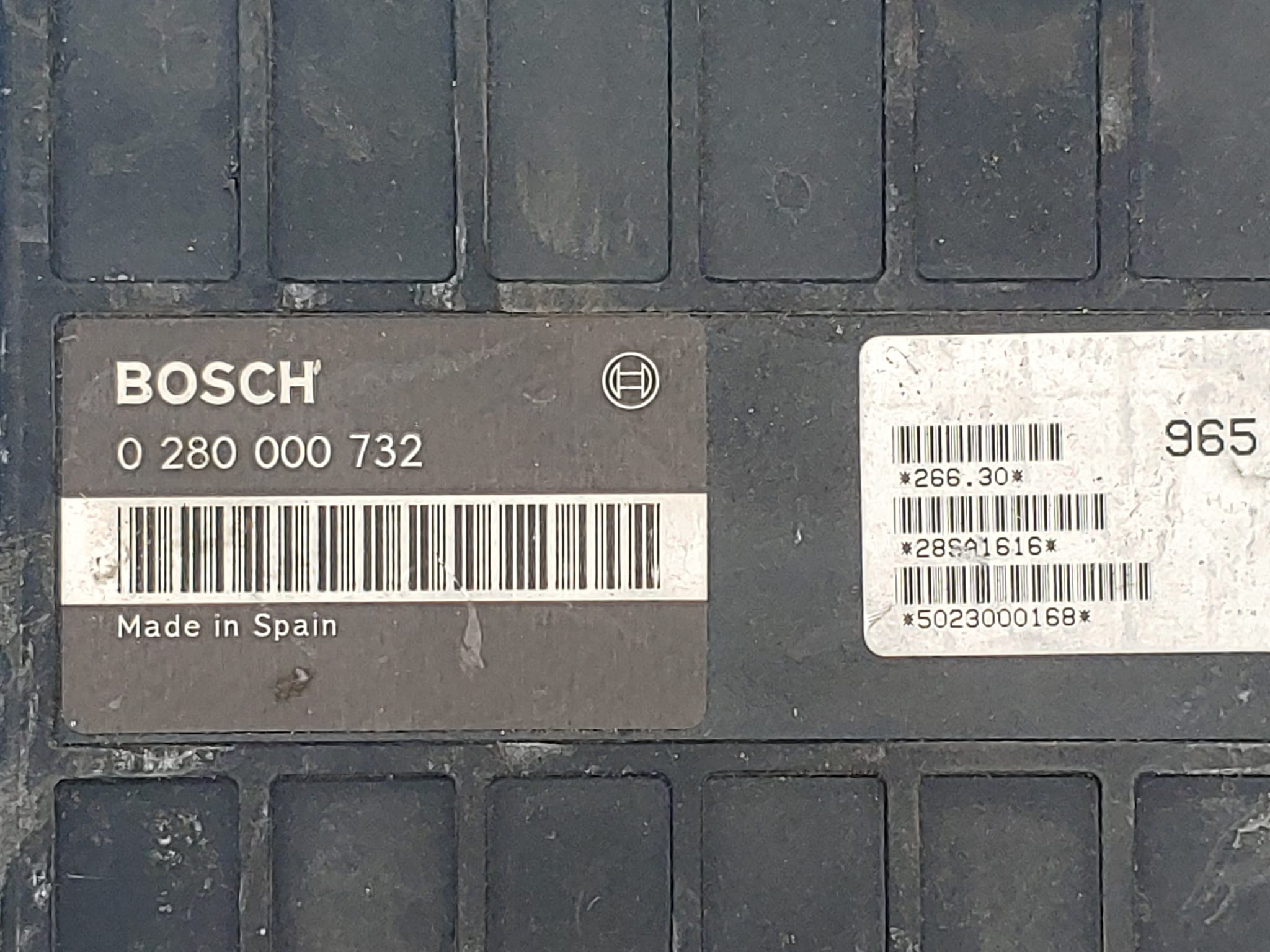 ECU FIAT UNO PANDA 1.1 BOSCH 0 280 000 732 0280000732