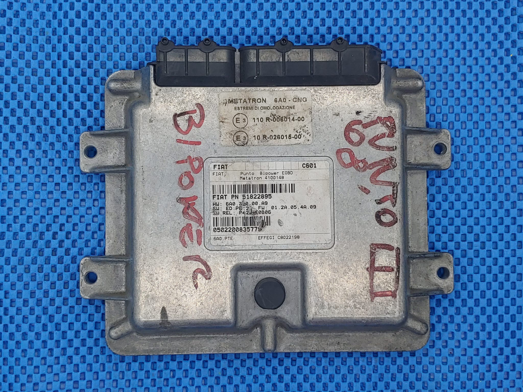 CENTRALINA FIAT PUNTO 188 BIPOWER 51822895