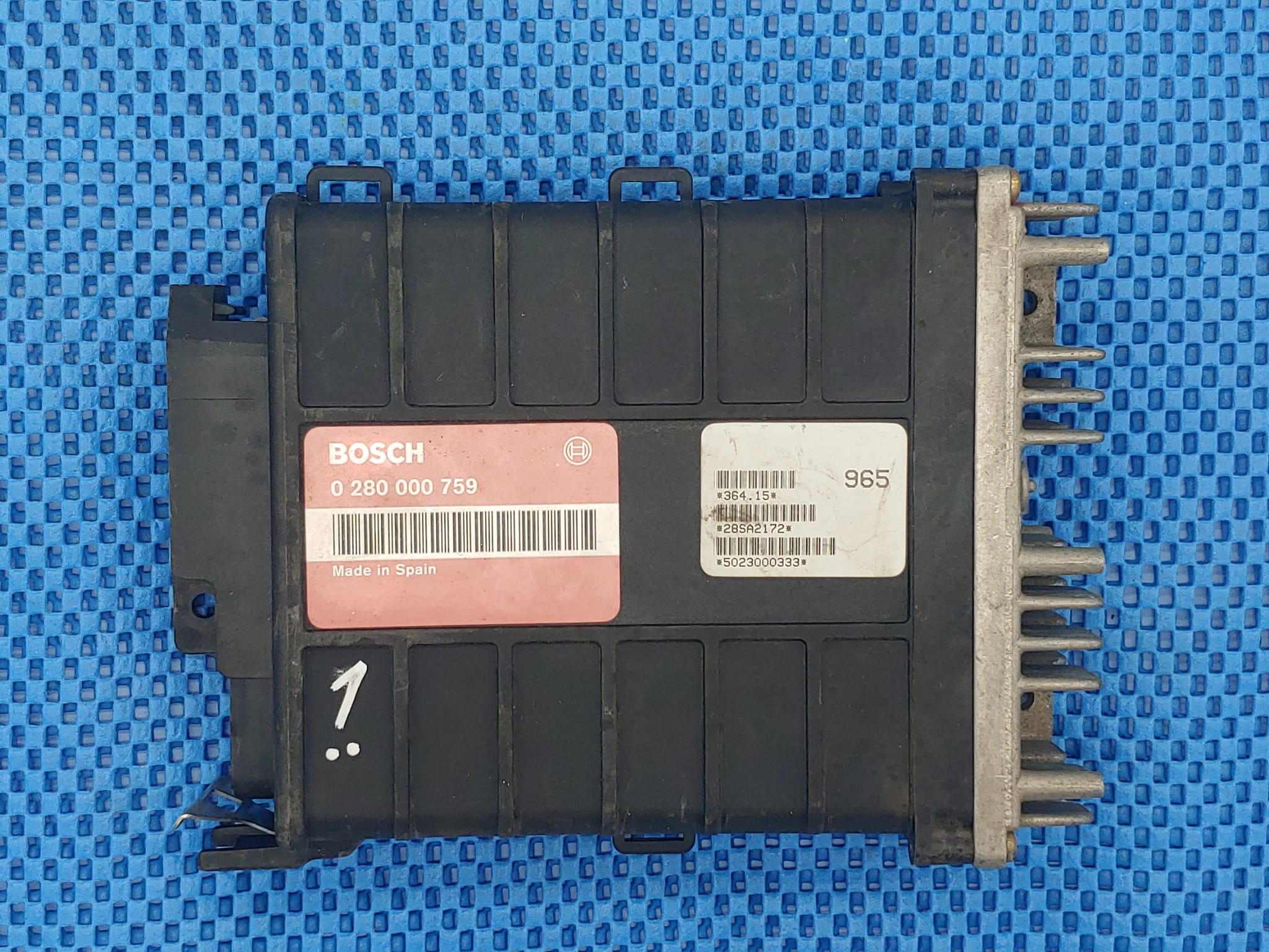 ECU CENTRALINA Fiat Uno Bosch 0280000759 0-280-000-759