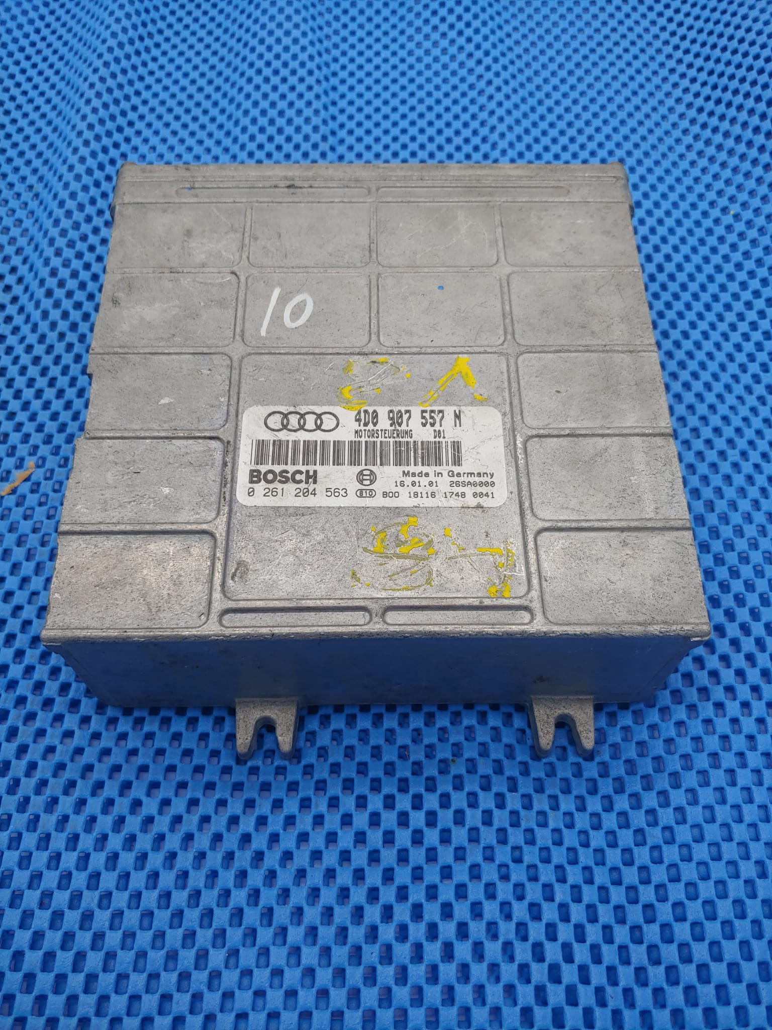 ECU CENTRALINA AUDI S8 4.2 V8 0261204563 4D0907557N