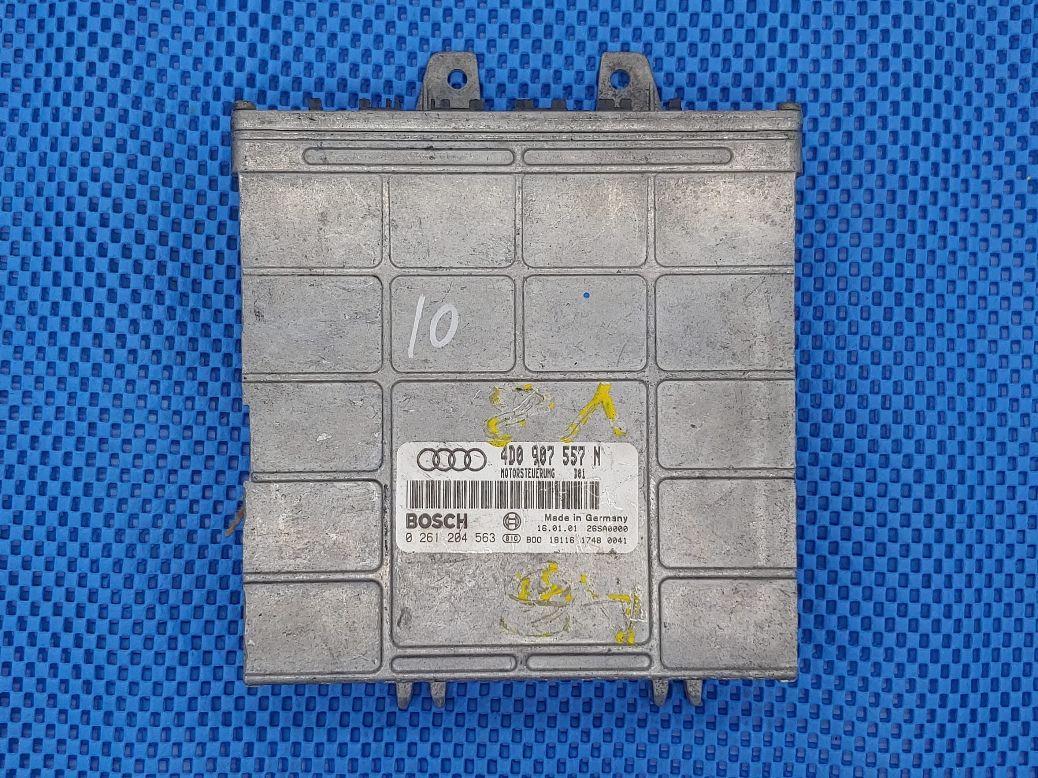 ECU CENTRALINA AUDI S8 4.2 V8 0261204563 4D0907557N