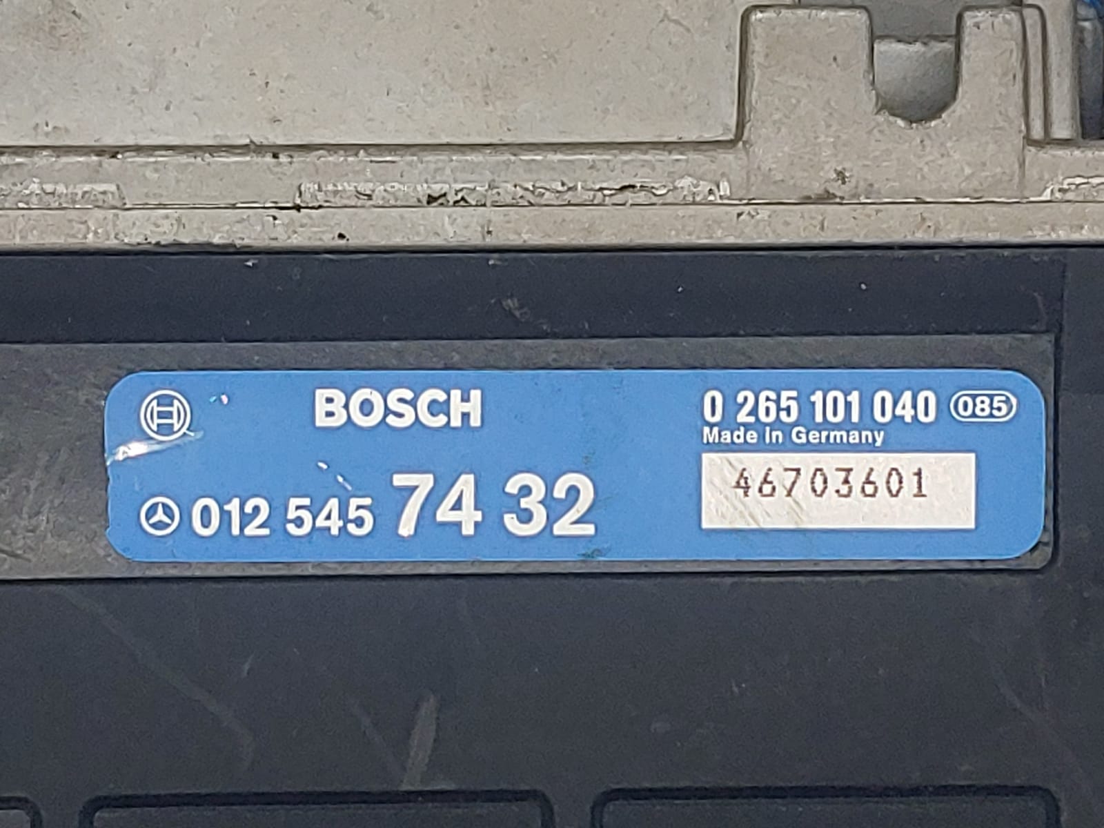 Mercedes C Class W202 ABS ECU Bosch 0125457432 0265101040