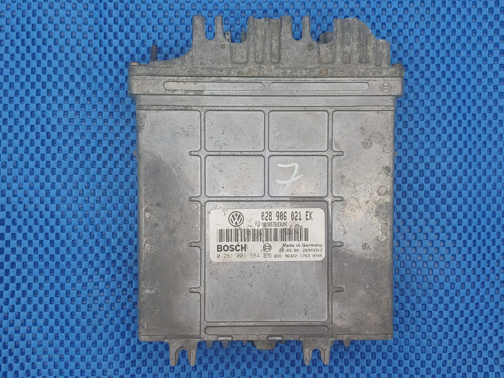 Ecu centralina seat ibiza cordoba 1.9tdi 0281001584 028906021ek EDC MSA 15.5-7.1