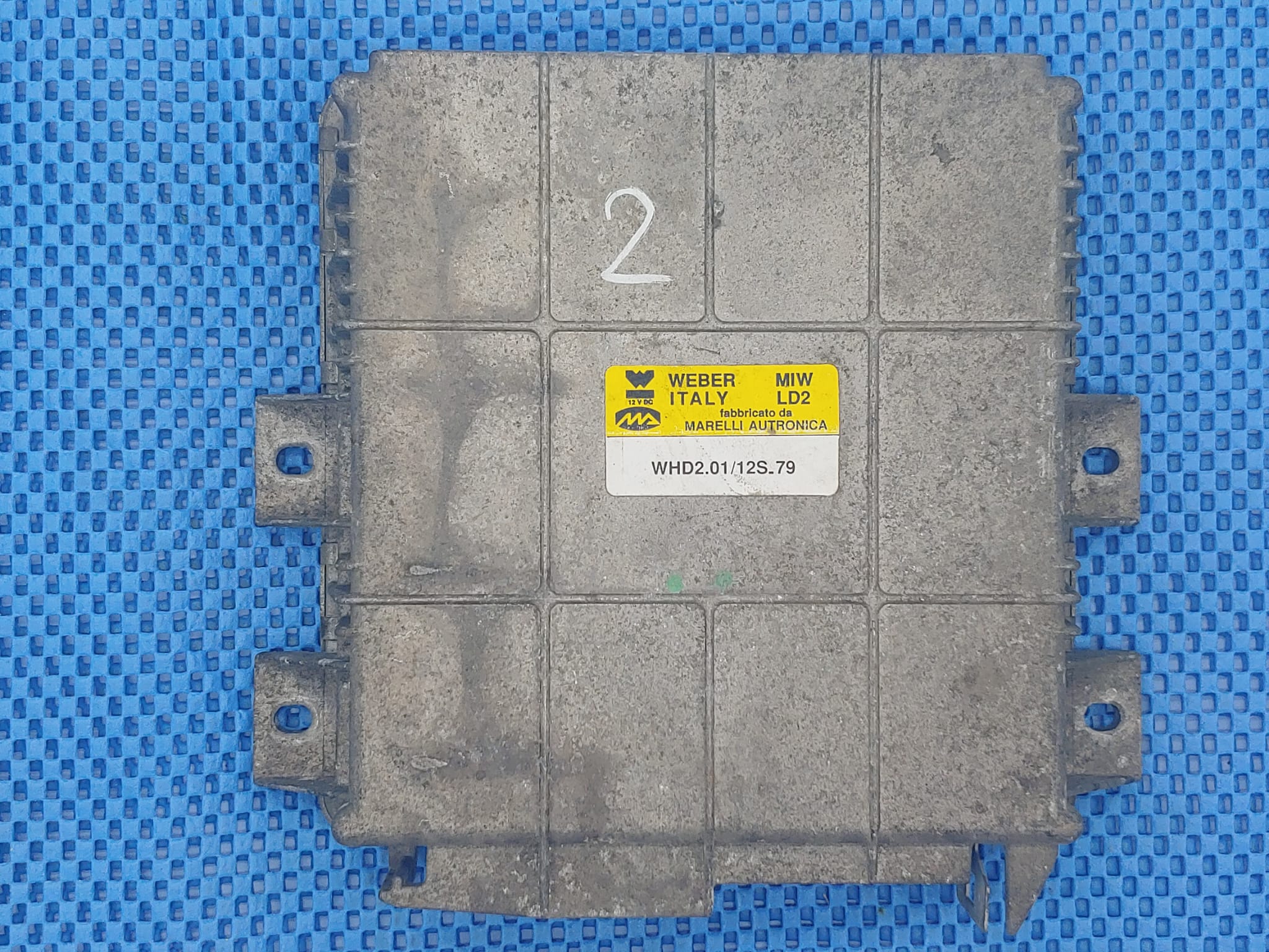 ECU CENTRALINA LANCIA. DEDRA. 1.6 Weber MIW LD2 WHD2.01/12S-79