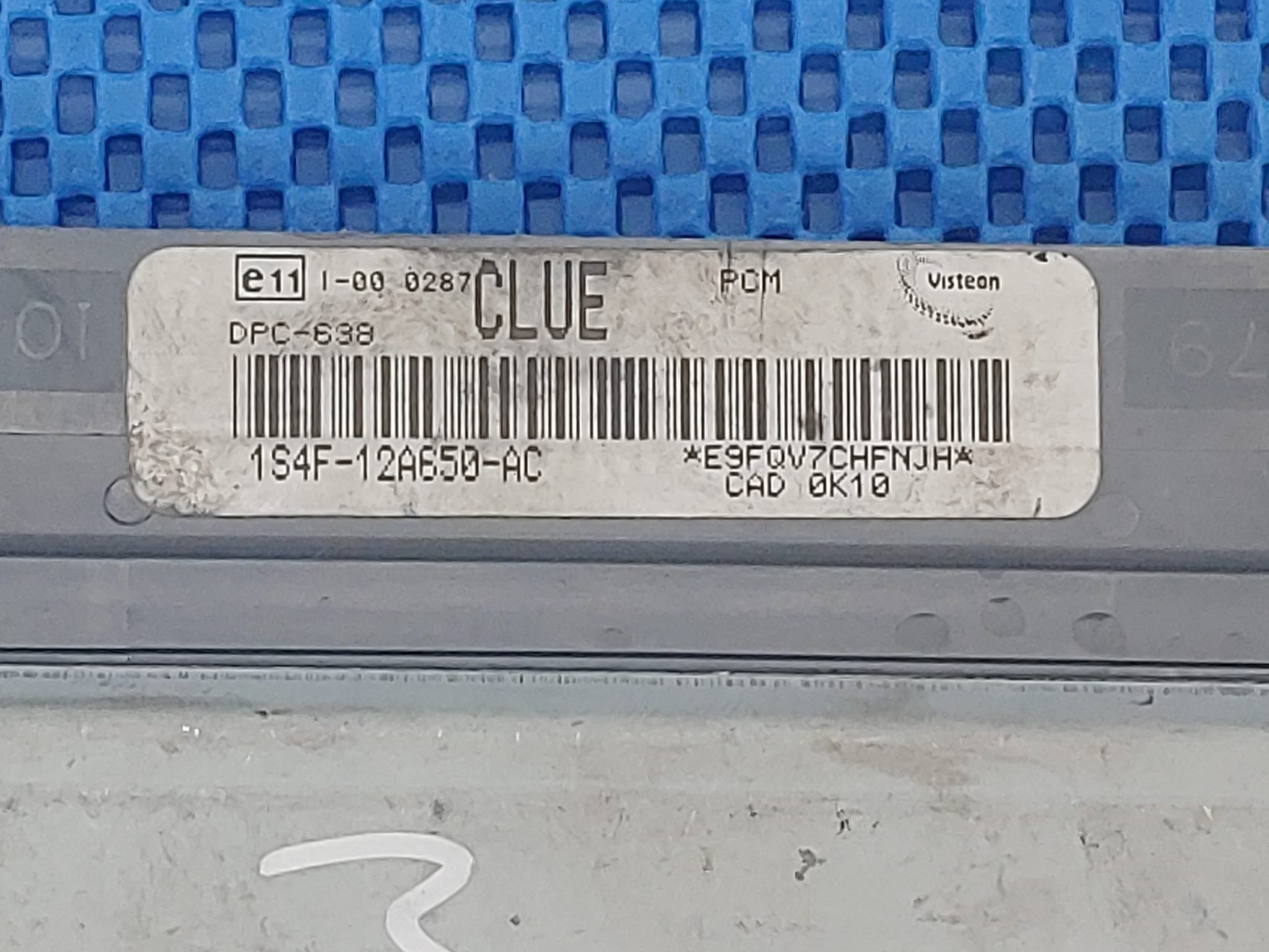 ECU FORD FOCUS 1.8 TDDI 1S4F12A650AC CLUE 1S4F12A650AC DPC-638