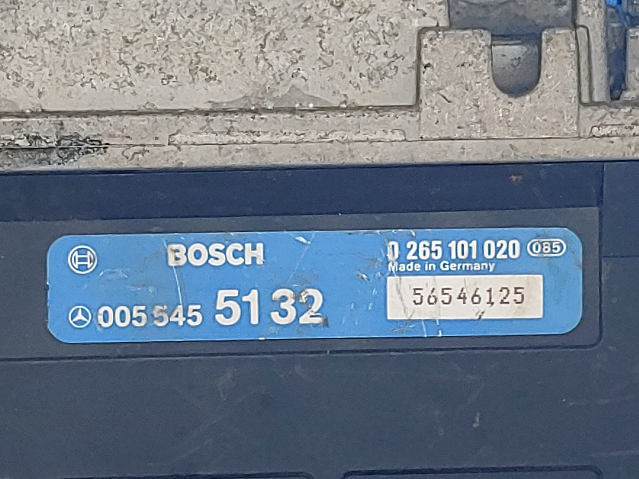 ECU ABS MERCEDES W124 W126 BOSCH 0265101020 0055455132