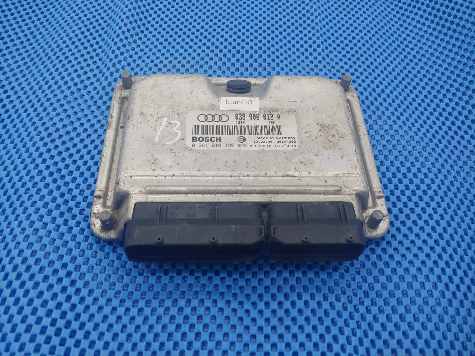 ECU AUDI A3 8L 1.9 TDI, BOSCH 0281010120, 038906012A, 28SA4202