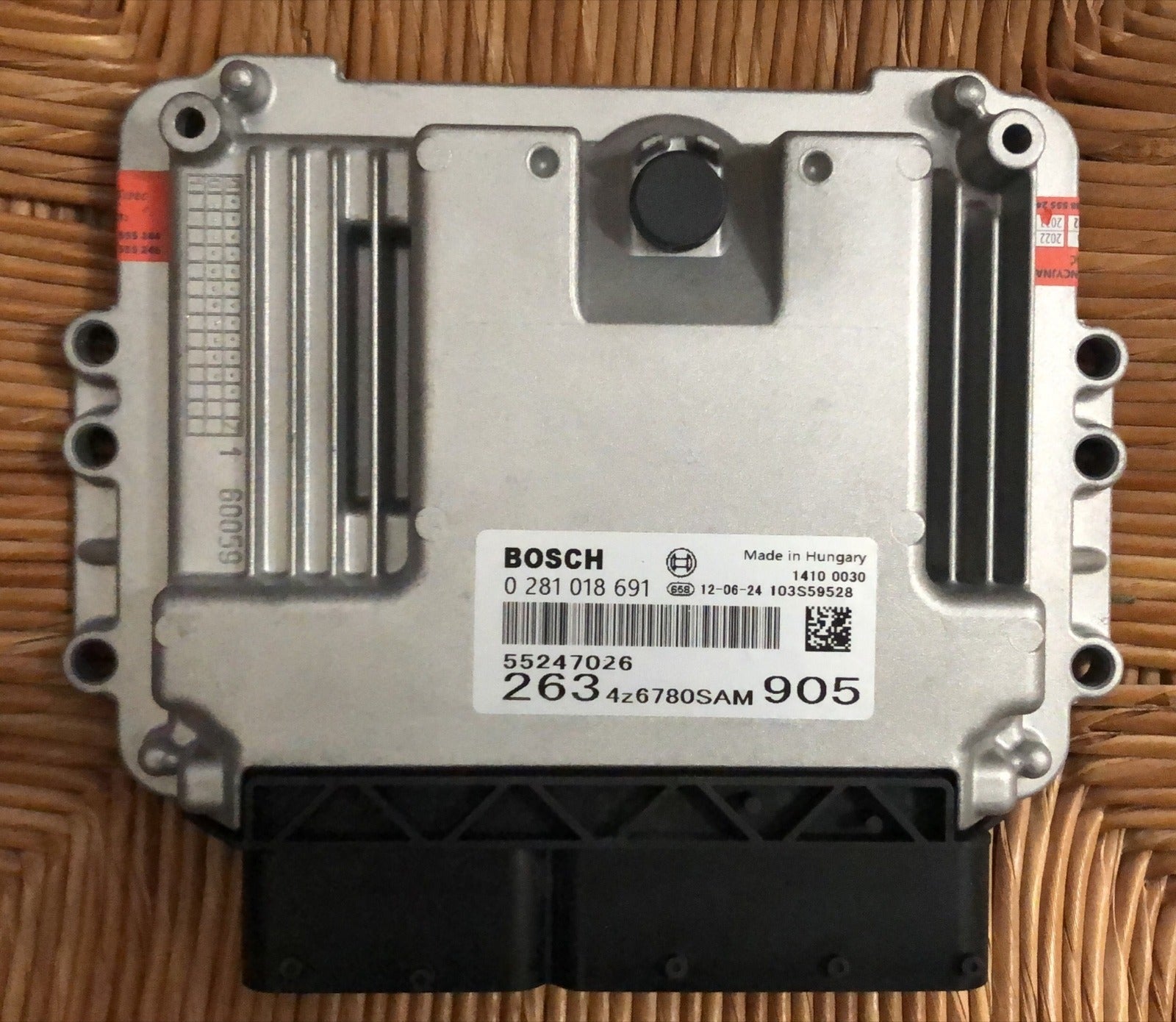 FIAT DOBLO II 1.6 JTD COMPUTER 55247026 0281018691 EDC 16C39-7.33