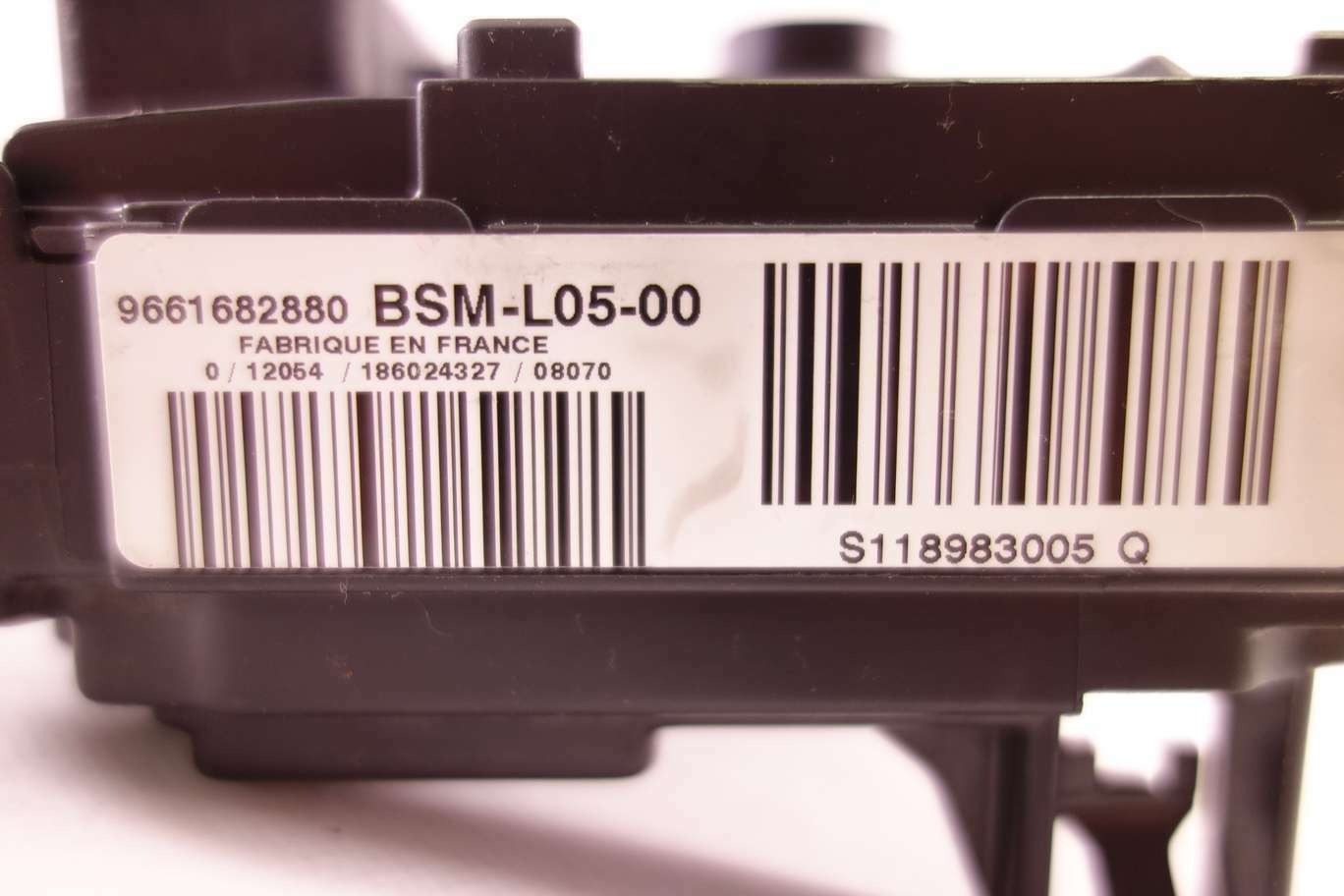 BODY CITROEN SCUDO BSM L05-00 9661682880 S118983005 S118983005Q