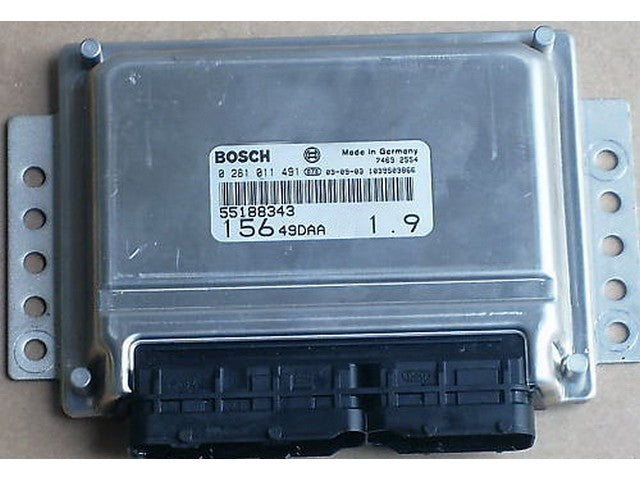 ECU 0281011491 BOSCH 55198489 FIAT EDC 15C7 ALFA 156 1.9 JTD.