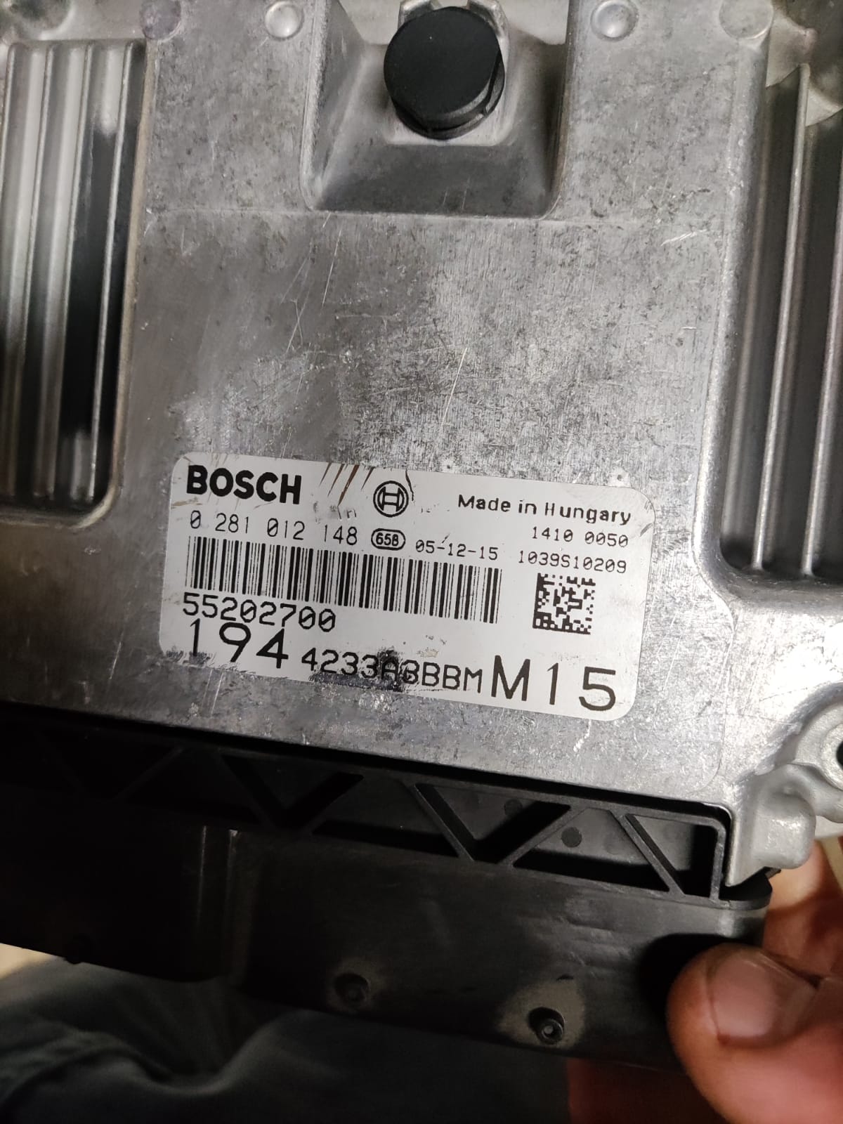 FIAT CROMA 1.9 JTD MULTIJET 150 CV 0281012148 55207458 EDC16C39