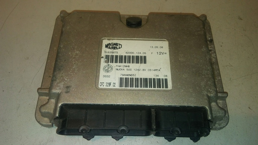 ECU FIAT 500 MAGNETI MARELLI CFC 328F.02 CFC328F02 51856403 51835875