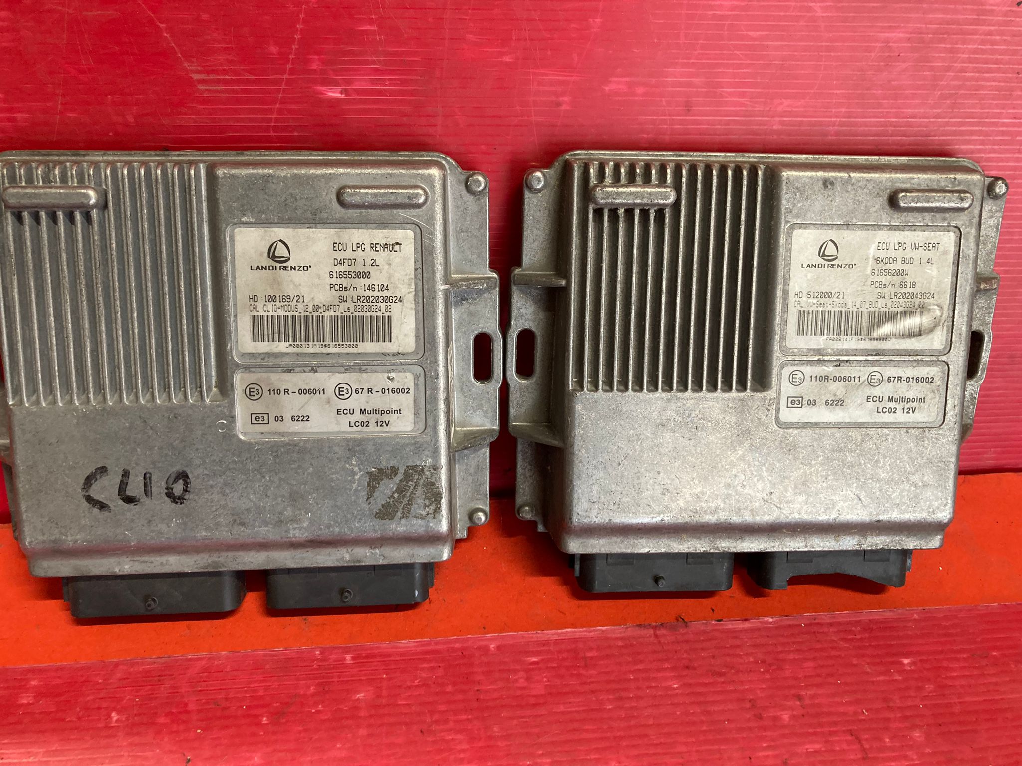 Ecu centralina renault gpl lpg d4fd7 1.2 616553000 hd10013920