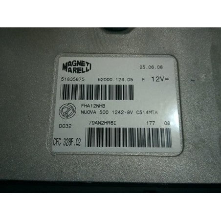 ECU FIAT 500 MAGNETI MARELLI CFC 328F.02 CFC328F02 51856403 51835875