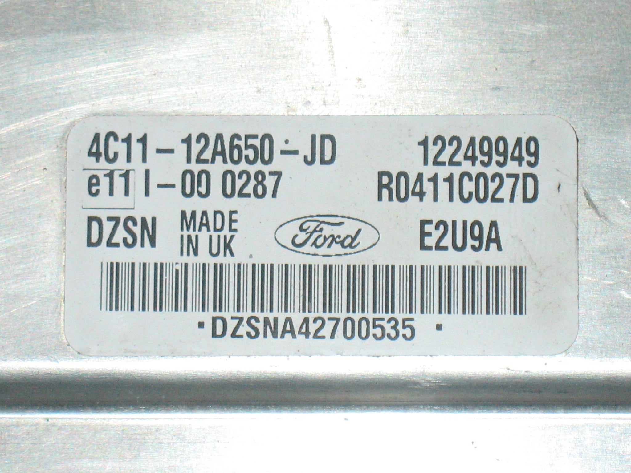 Controller 4C11-12A650-JD 12249949 R0411C027D Ford Delphi