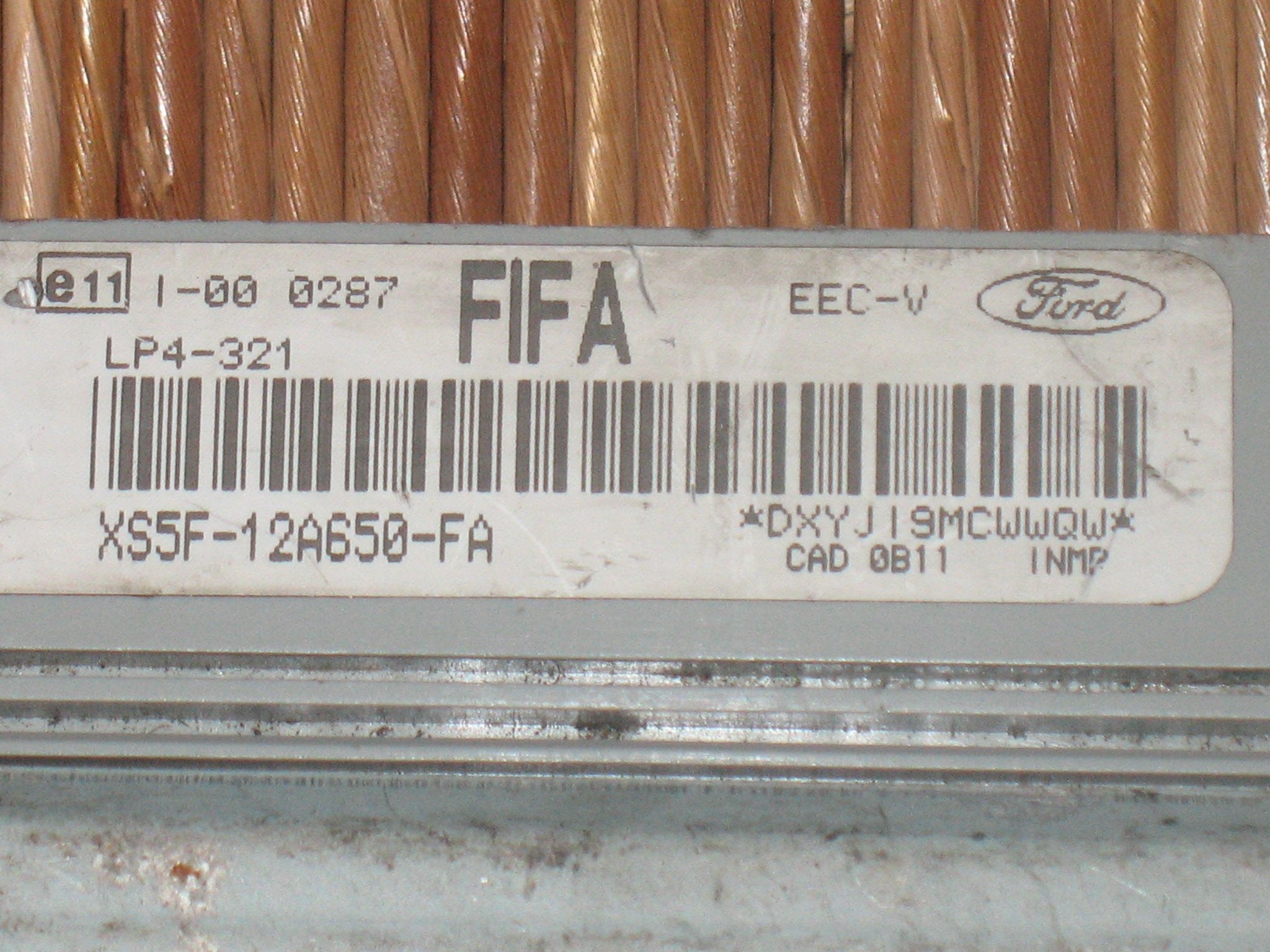 Ecu centralina motore ford ka 1.3 xs5f12a650fa FIFA XS5F LP4-321