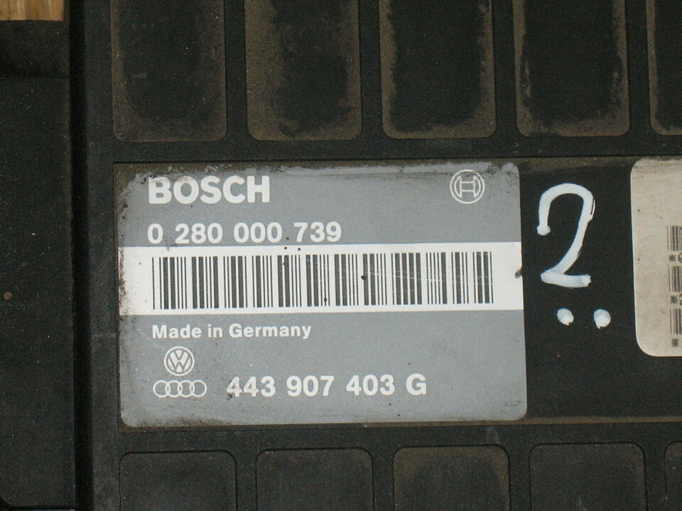 ECU VW PASSAT JETTA SEAT TOLEDO 1.8 443907403G 0280000739