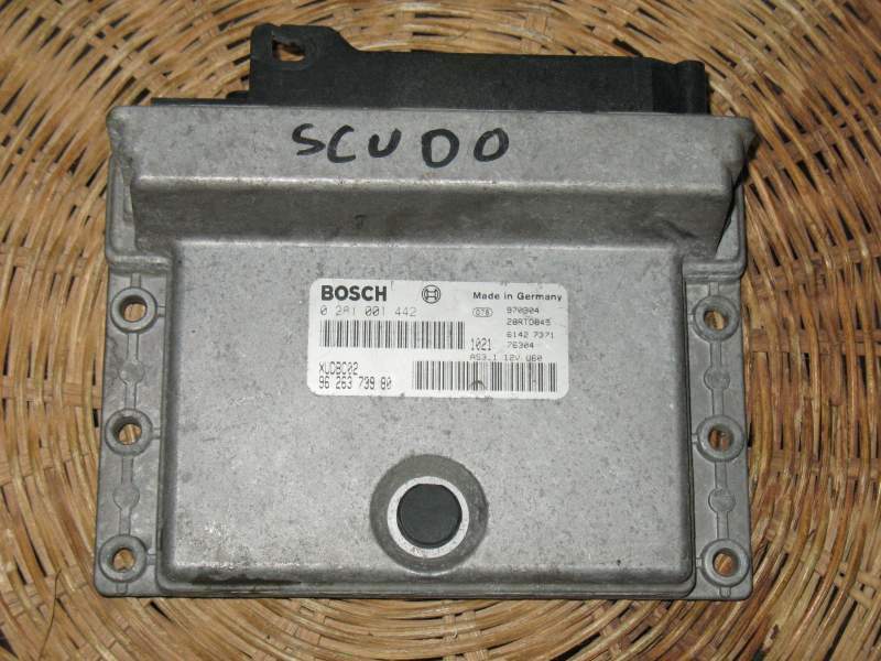 ECU FIAT DUCATO SCUDO BOSCH 0281001442 9626373980 EDC 15C2 24
