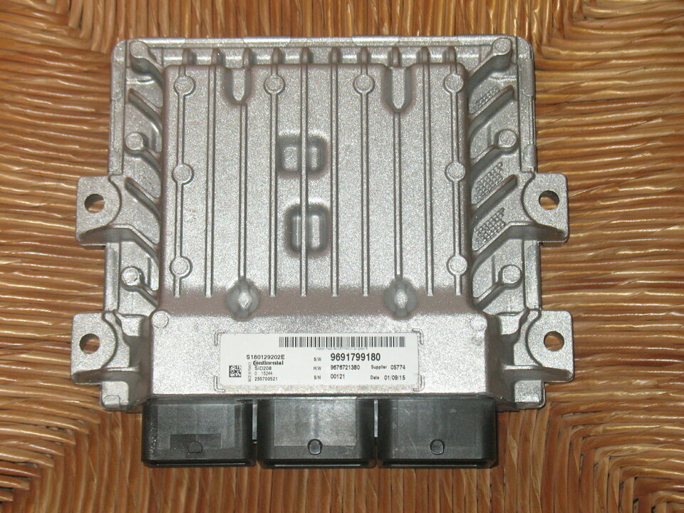ECU CITROEN Jumper 2015 SID208 S180129202E 9691799180 dump 9679182280