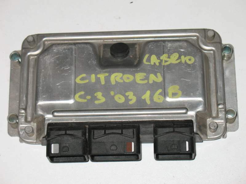ECU CITROEN C3 1.6 BOSCH 0261207860 9647972980 ME7.4.4