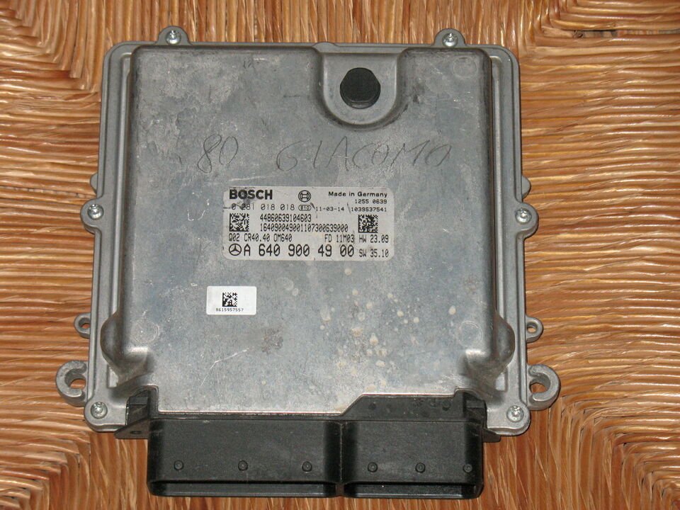 Ecu sprinter a6409004900 0281018018 mercedes classe a b w245 EDC 17C43-3.40