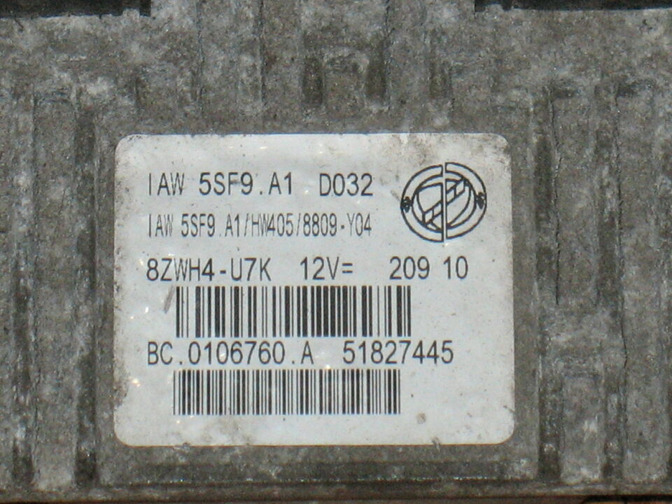 Ecu centralina lanci ypsilon iaw 5sf9.a1 hw405 51827445