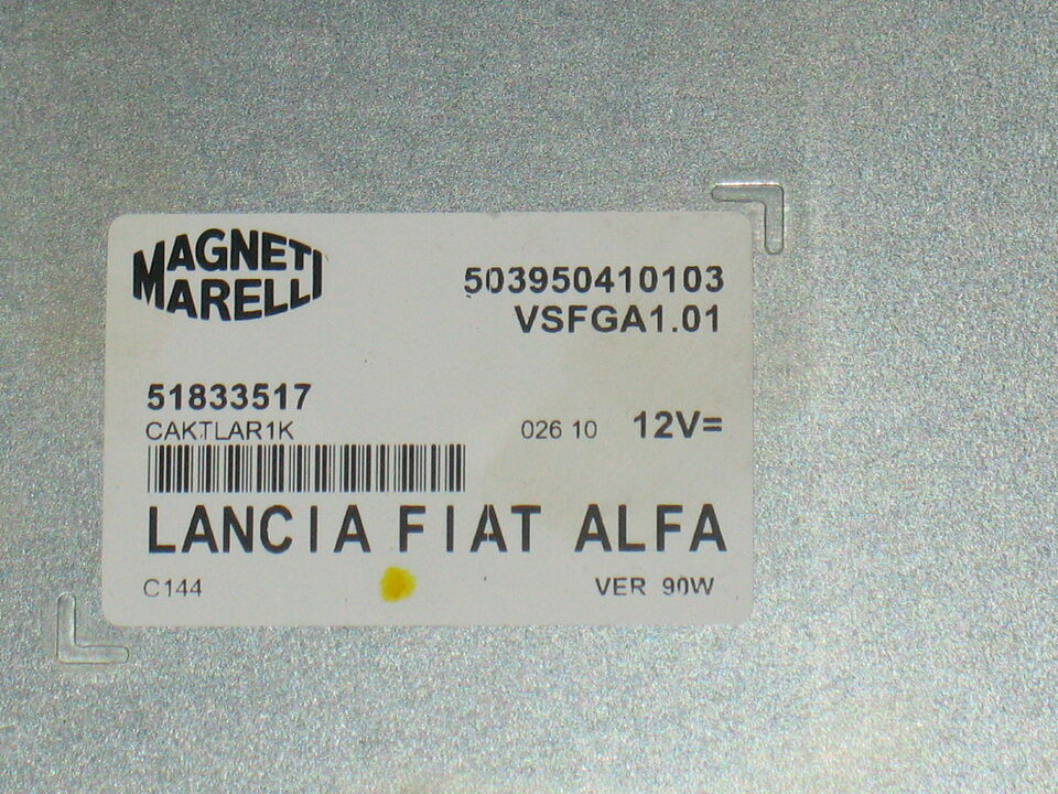 Ecu derivazione autoradio fiat 500 alfa mito 51833517