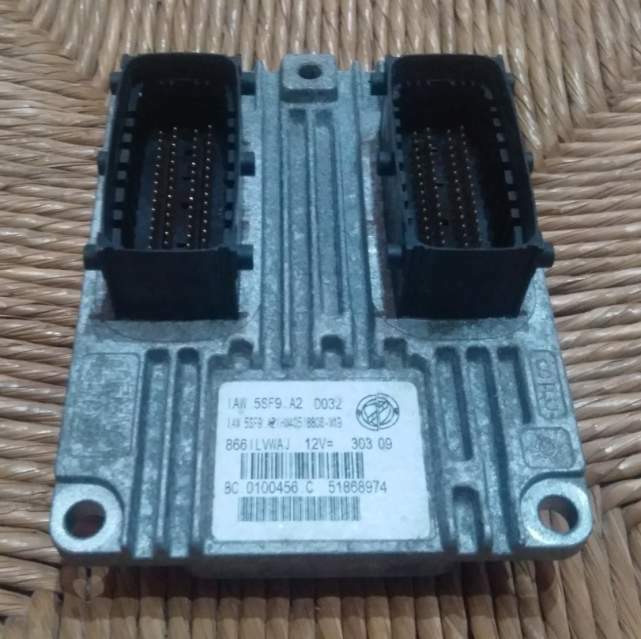 ECU FIAT 1.4 GRANDE PUNTO IAW 5SF9.A2 HW405 51868974 51868982 51891838