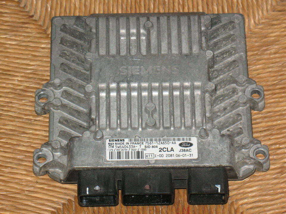 ECU FORD SID 804 5WS40433A-T 7S61-12A650-AA 2CLA J38AC