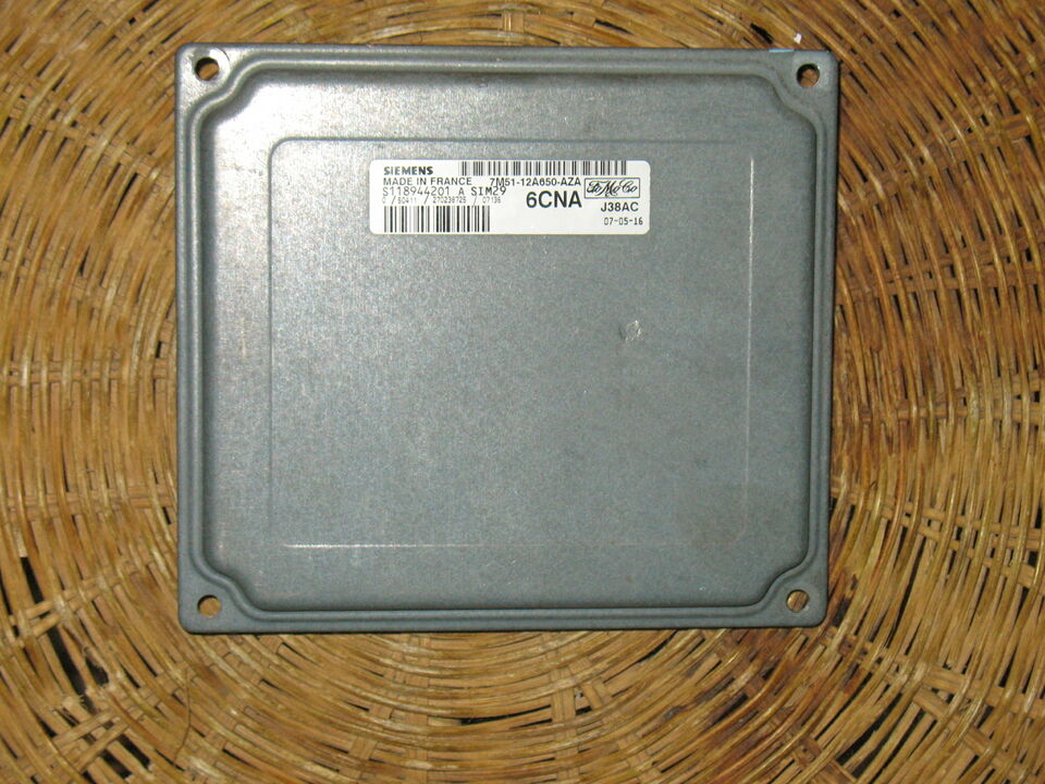 ECU FORD FOCUS 1.6 SIEMENS S118944201A 7M51-12A650-AZA SIM29