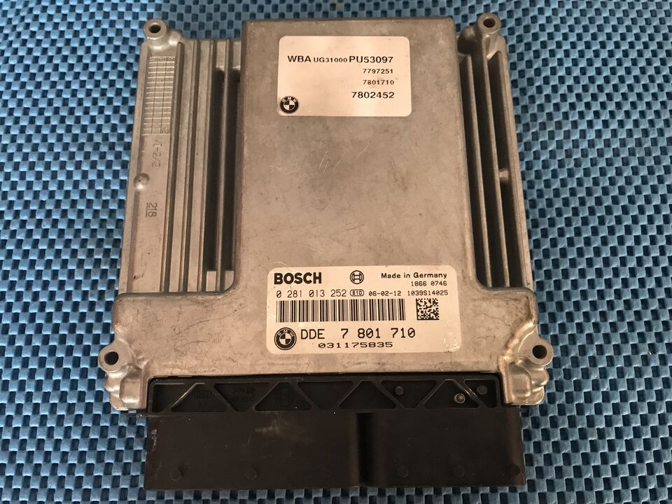 ECU BMW SERIE 1 3 120D 320D 0281013252 EDC16C35 DDE 7801710