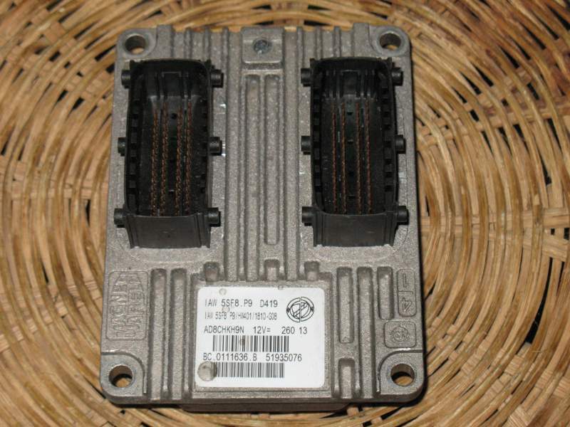 ECU Lancia Ypsilon 1.2 51935076 IAW 5SF8.P9 HW401 1810-G08
