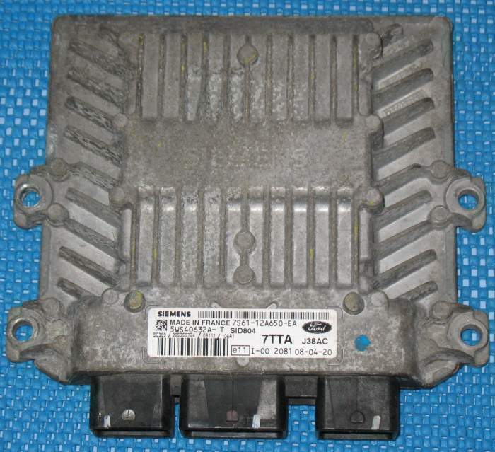 Ecu FORD FIESTA 1.4 TDCI SIEMENS SID 804 5WS40632A- T 7TTA J38AC