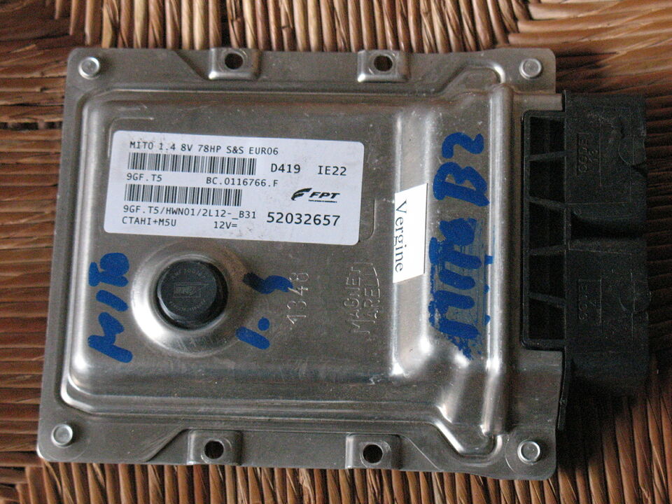 52032657 9GF.T5 ECU ALFA ROMEO MITO 1.4 8V 78HP EURO6 HWN01