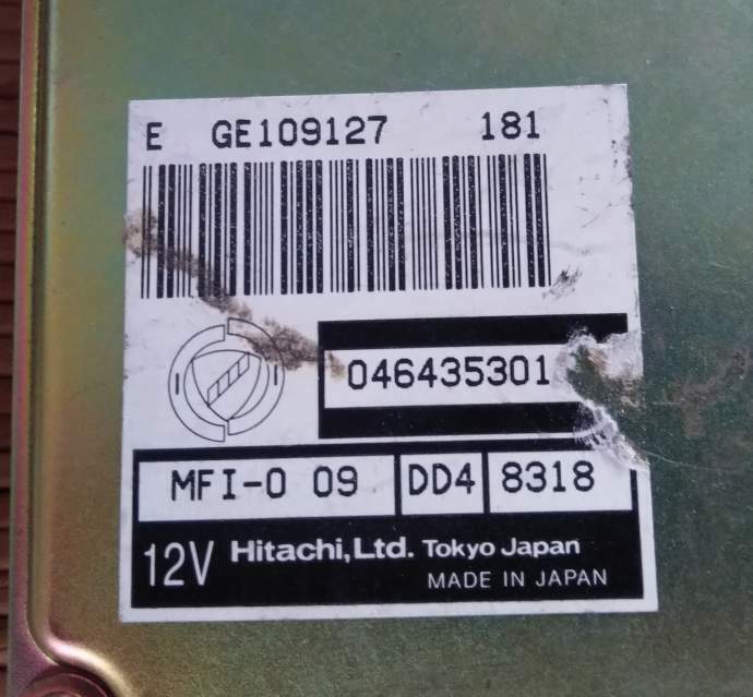 Ecu centralina fiat barvo brava marea 1.8 ge109127 046435301