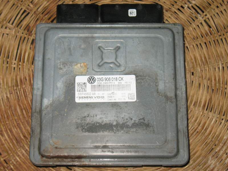 ECU VW PASSAT 2.0 TDI 5WP45602AA 03G906018CK SIMOS PPD1.5