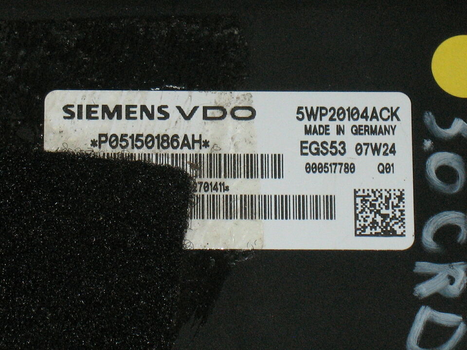 ECU DODGE NITRO SIEMENS VDO 5WP20104ACK P05150186AH