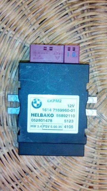 Ecu pompa carburante bmw E 90 2008 7169960-01 helbako 55892110