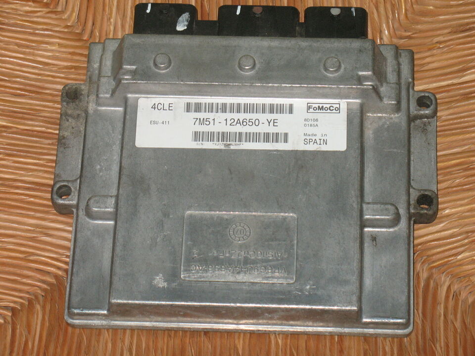 ECU CENTRALINA FORD FOCUS C-MAX 7M51-12A650-YE 4CLE 7M5112A650YE