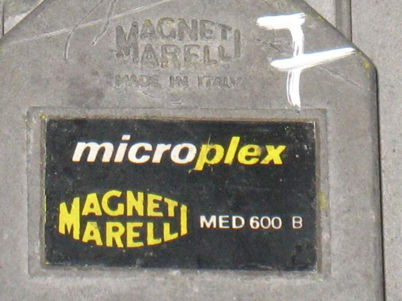 Ecu lancia delta hf turbo 1.6 med 600 b med600b MED 600 B 1074