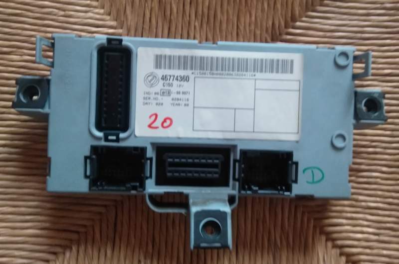 ECU BODY COMPUTER FIAT PUNTO 46774360 E13I-000071 0284116