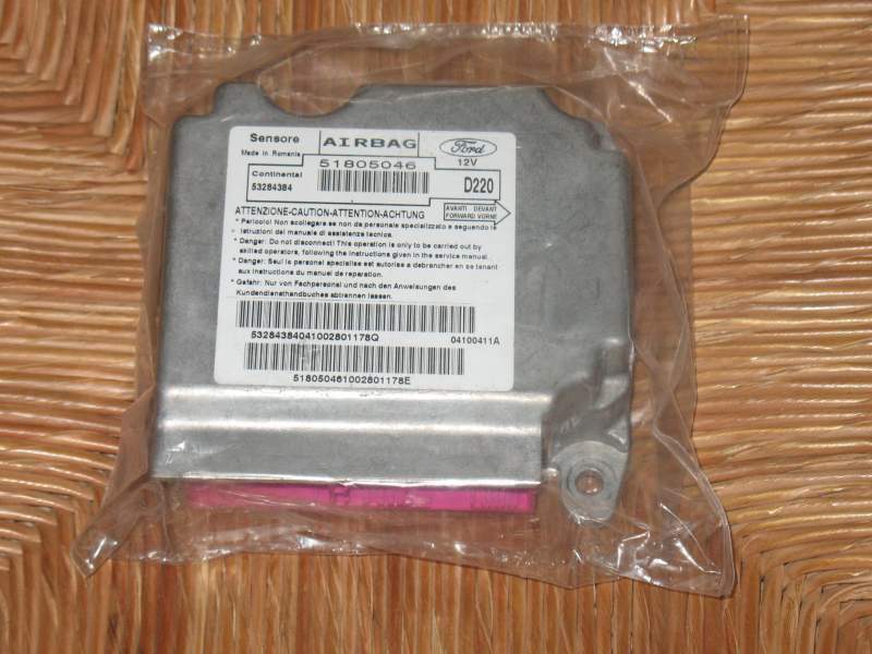 CENTRALINA AIRBAG 51805046 FORD KA Continental 53284384